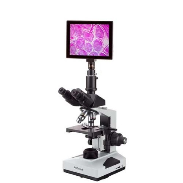 Biological Digital Microscope with Monitor