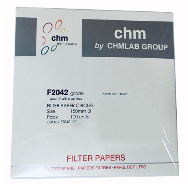 Filter Paper grade F2042 CHM Spain