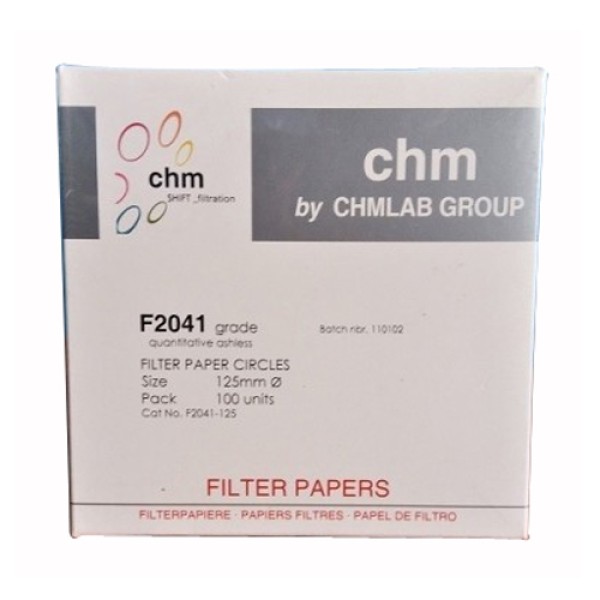 CHM Filter Paper grade F2041 Spain