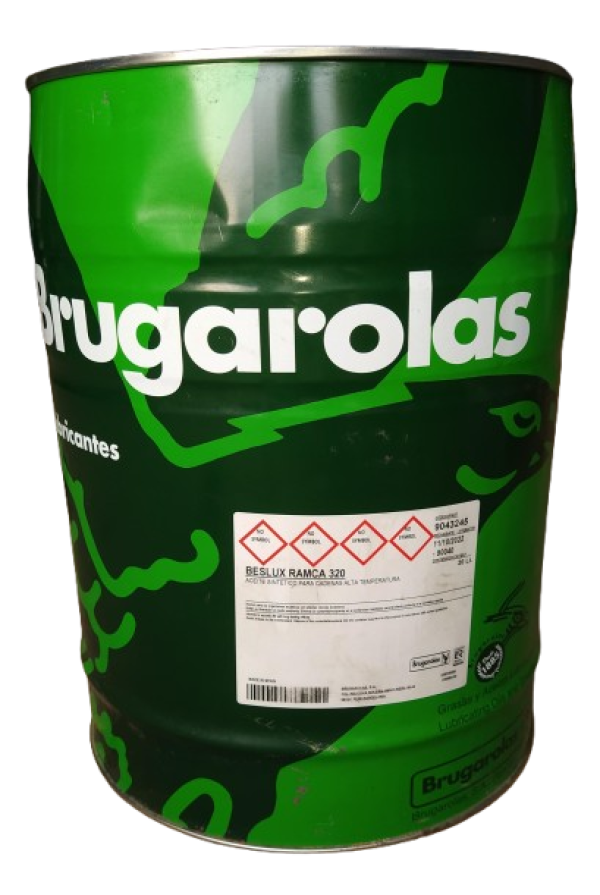 Beslux Ramca 320 , High Temperature chain oil Brugarolas
