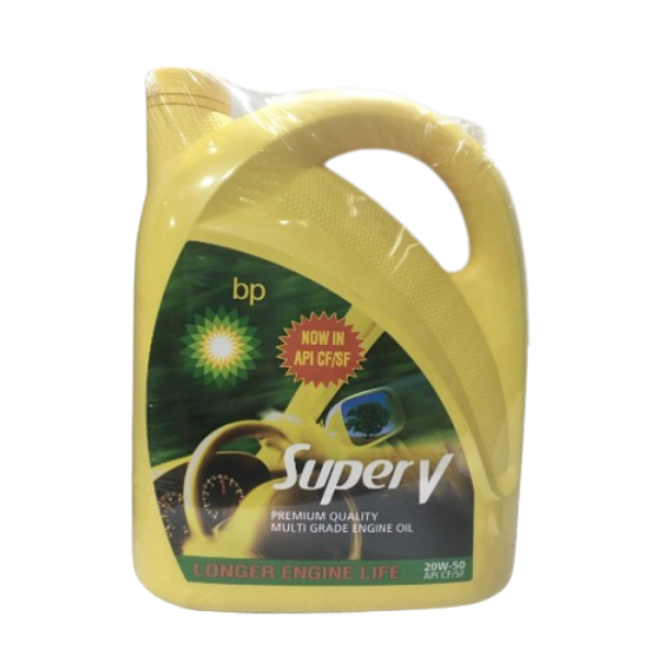BP Super V 20W50 Premium Quality Multi Grade Engine Oil - 5 Ltr